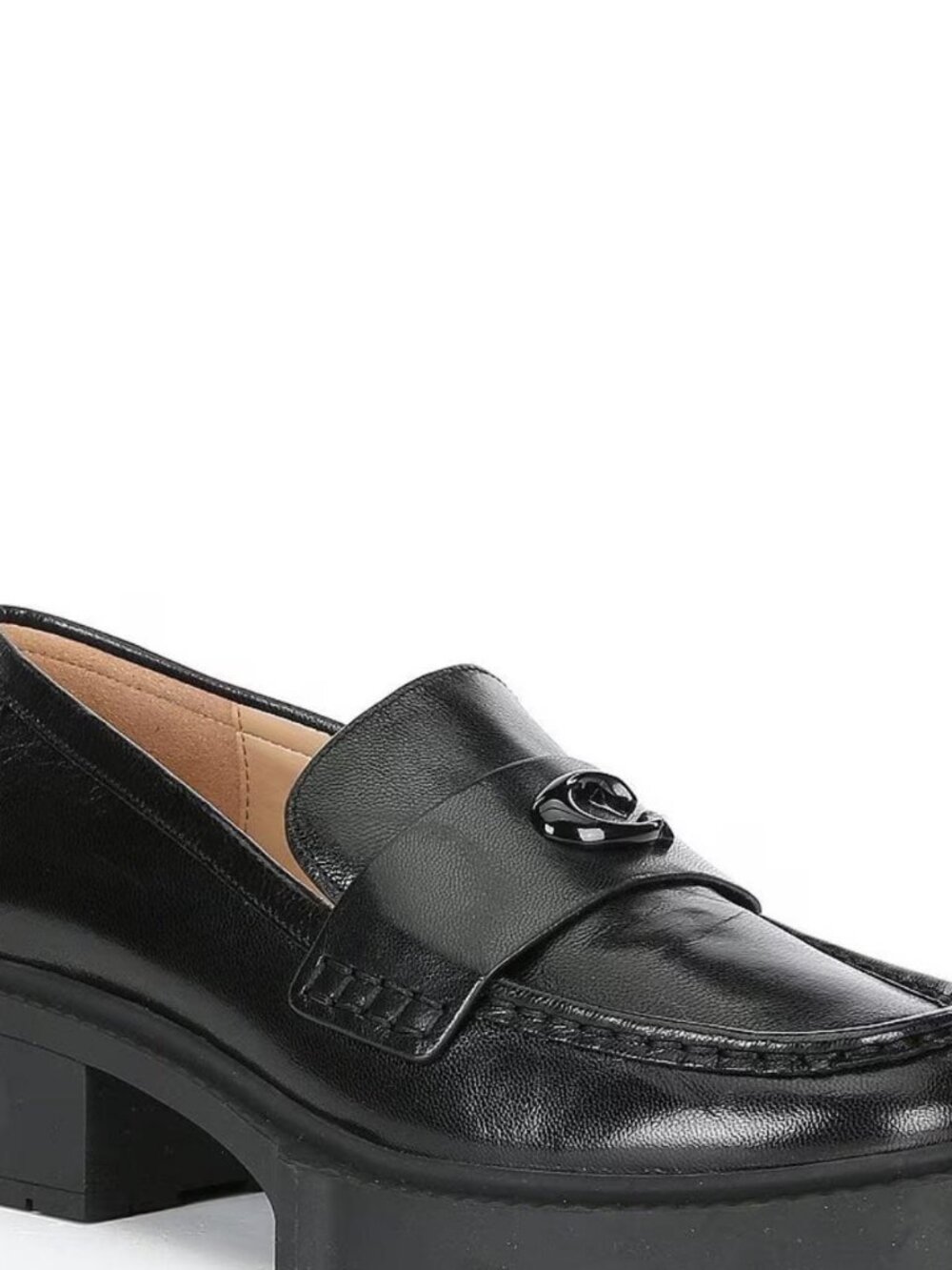 Coach Leah Loafers in Black